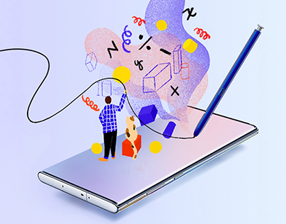 SAMSUNG Galaxy Note 10 - UI Design