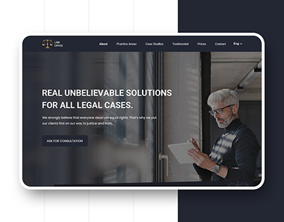 LAW OFFICE Landing Page