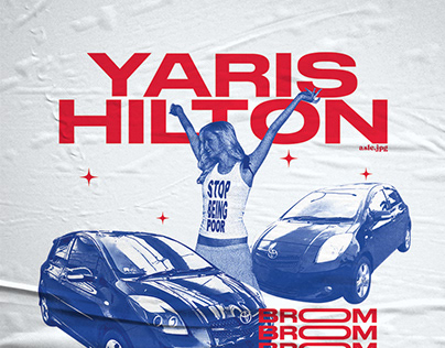 T-shirt Design for Toyota Yaris Fanclub