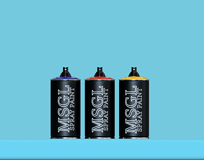Spray Paint Cans 3D Model Fusion 360