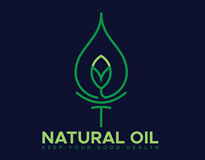 Natural Oil Drop logo