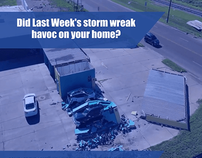 Storms in texas ad video