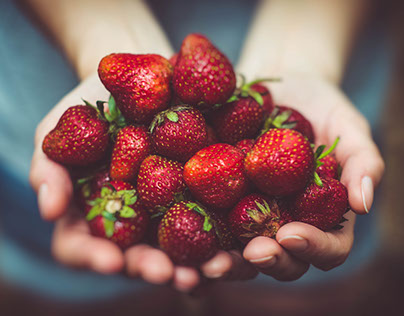 Sweet Strawberries by Nicole Monturo