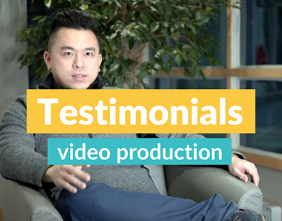 Testimonials - from pre-production, filming to editing