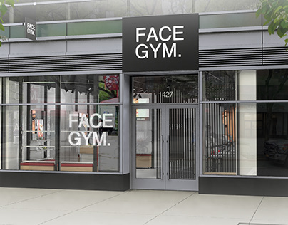 FACE GYM Facial FItness Retail Environmet