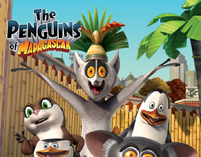 Penguins of Madagascar 3D animation series