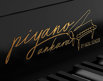 Piyano Ankara Logo Tasarım Çalışmam