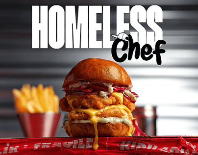 Project thumbnail - Homeless Chef - Brand Identity & Branding