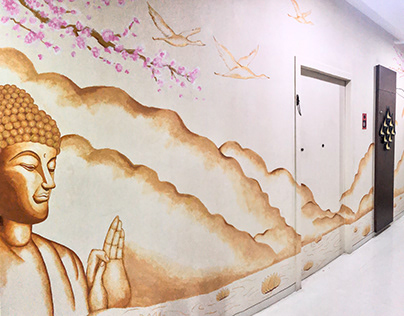 Tranquil - A Residential Wall Mural