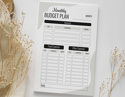strict business budget planner