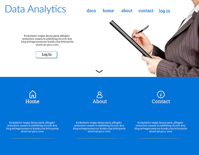 Data Analytics Web Design