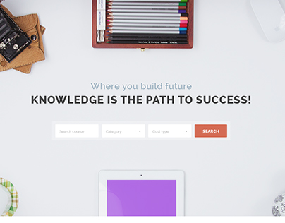 EduHub - Learning Management System PSD Template