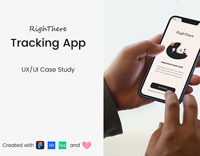 UX/UI Case Study Tracking App