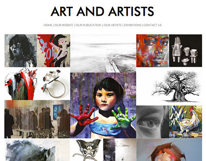 Art & Artists | Web Design