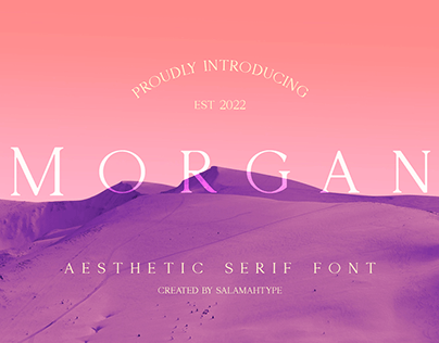 Morgan - Aesthetic Font
