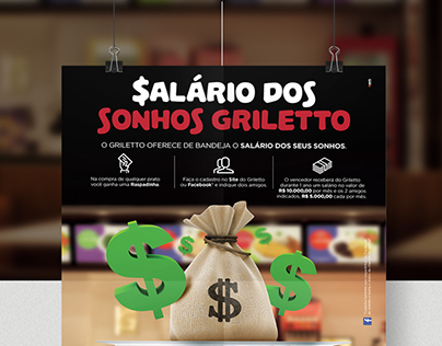 Griletto - Campanha Promocional Salário dos Sonhos