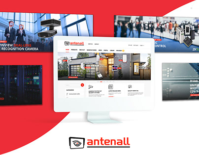 Antenall - web redesign 2018