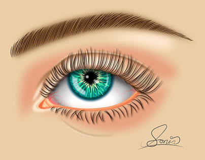 Ocean Eyes Illustration