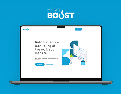 MySiteBoost - Website monitoring service