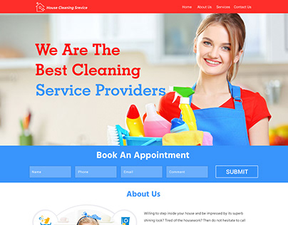 House Cleaning Website