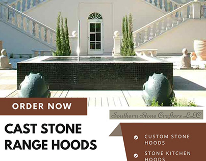 Modern Cast Stone Range Hoods