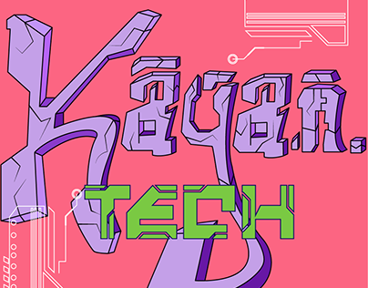 Text illustration for a tech influencer