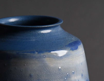 Pottery: Crystal Blue