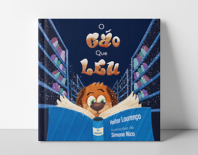 Children's Book Illustrations: 'O Cão Que Leu'