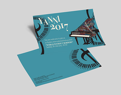 Yanni Concert Invitation Card