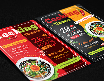 Cooking Poster / Flyer Templates