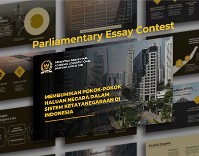 Parliamentary Essay Contest Slide Presentation