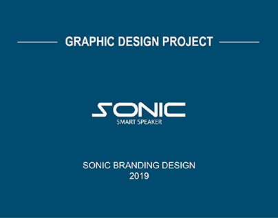 Logodesign & Branding (Sonic Smartspeaker)