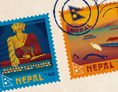 Nepal illustrations