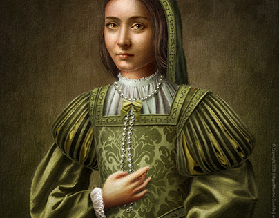 portrait of Beatriz de Bobadilla