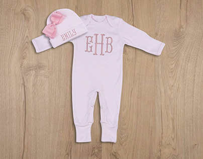 Pink Newborn Coming Home Outfit