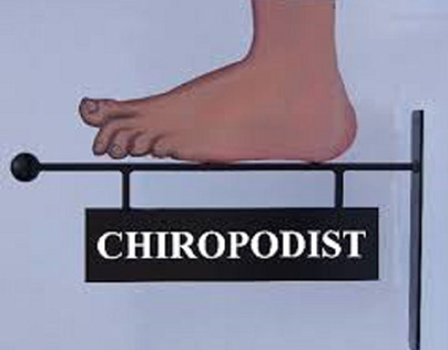 Until the turn of the 20th century, chiropodists.