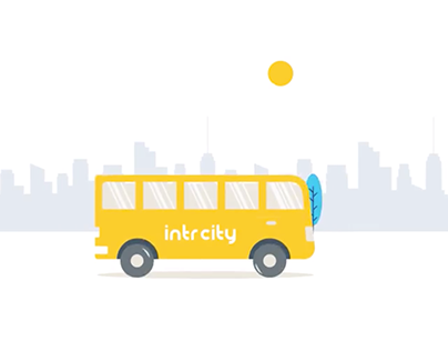 Intrcity moving bus