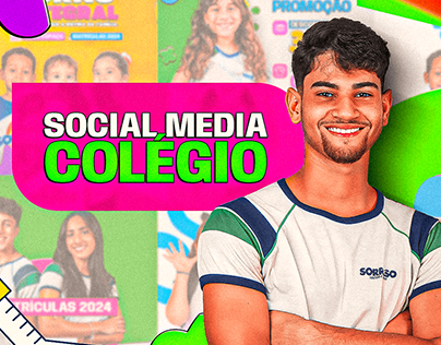 SOCIAL MEDIA - ESCOLA (Colégio)