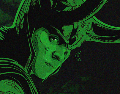 Loki Illustration (Poster)