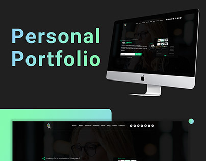 UI website Personal Portfolio Design