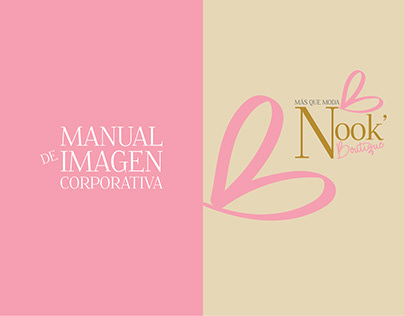 Manual de imagen corporativa; Nook' Boutique