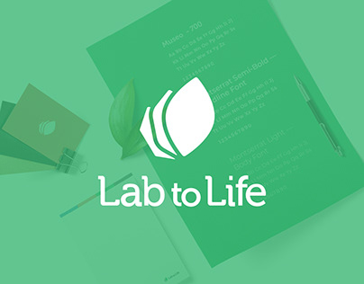 Lab to Life Brand Identity Design