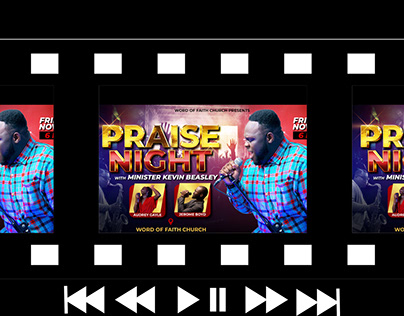 Praise Night Animated e-Flyer
