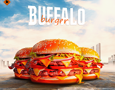 Unofficial Socialmedia Design for Buffalo Burger