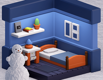 Snowman`s house