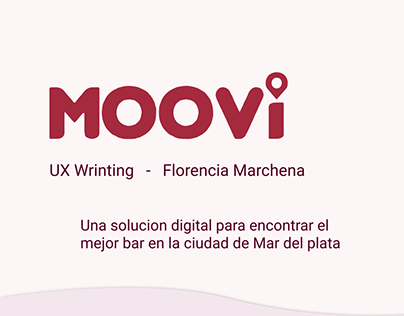 Proyecto UX Writing - Moovi