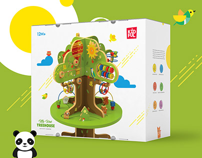 Wooden Toy Package Design