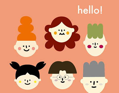 孩童角色設計｜children's character design