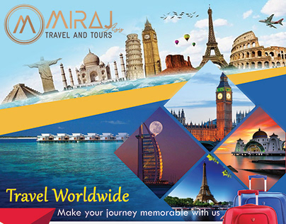 Miraj Travels - promotional banner
