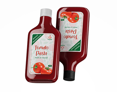 Tomato Pasta Label Design